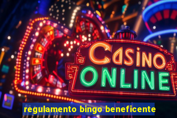 regulamento bingo beneficente